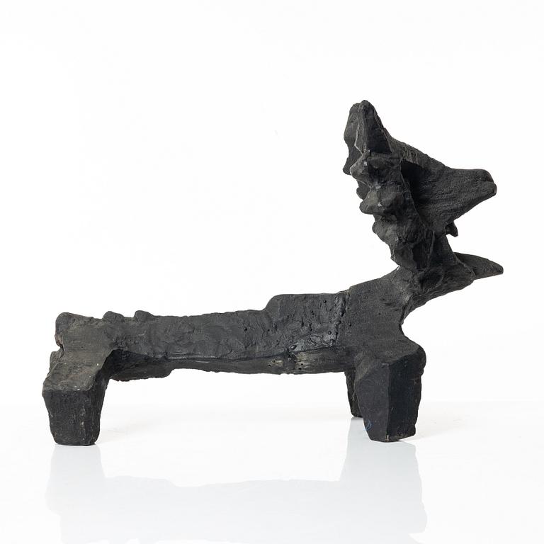 Olle Hermansson, eldhund, "Räven", Husqvarna.