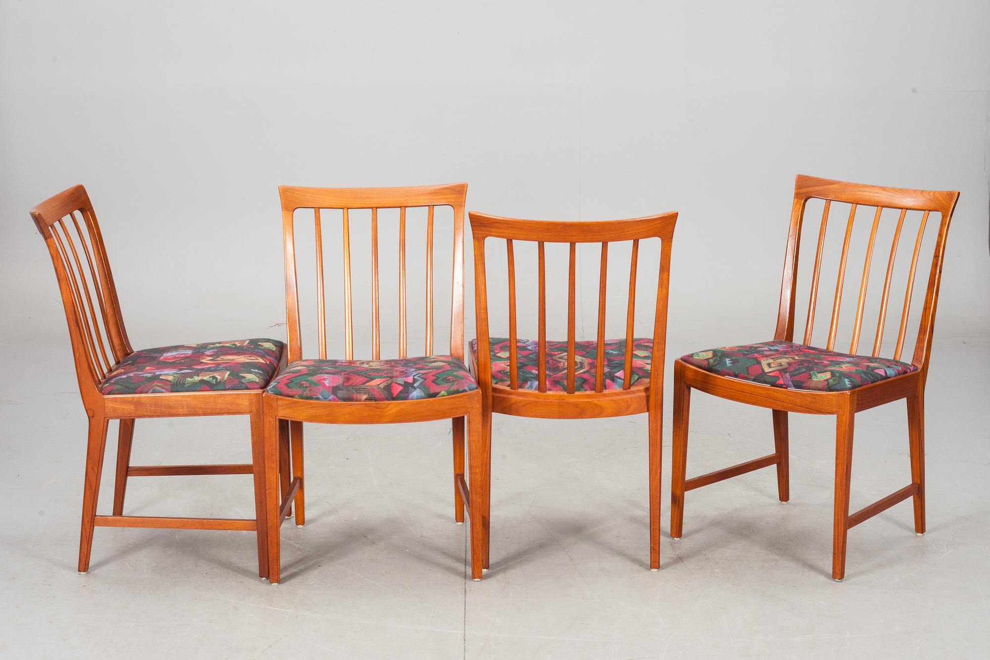 MATGRUPP, 5 delar, Bertil Fridhagen, Bodafors, 1950/60-tal.