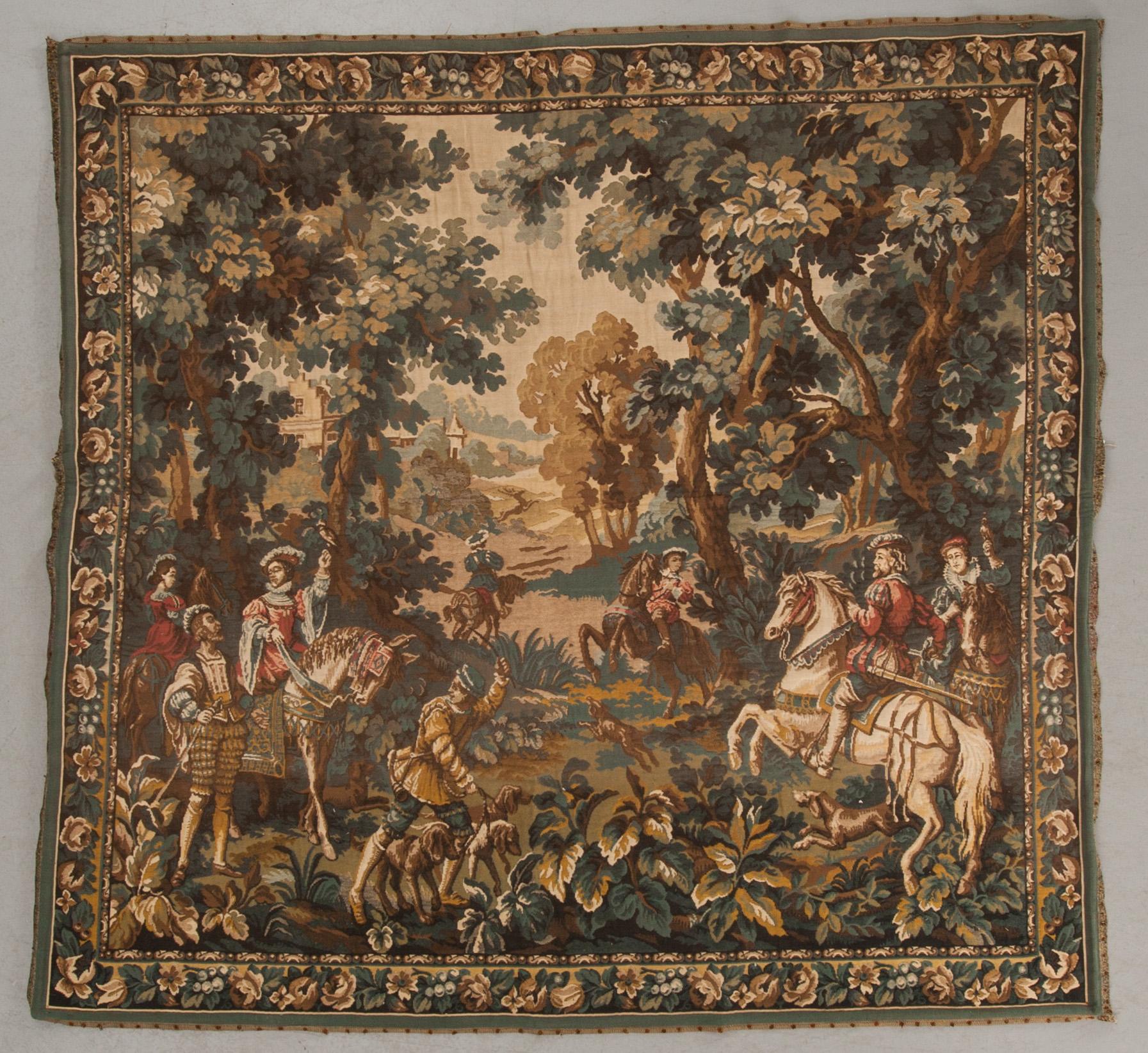 TAPET, 1900-tal, maskinvävd, ca 218 x 206 cm.
