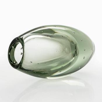 Gunnel Nyman, maljakko, "Helminauha", signeerattu G. Nyman, Nuutajärvi Notsjö -54.