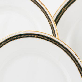 Matservis, 83 delar, porslin, Rörstrand, tidigt 1900-tal.