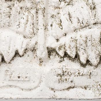 Trädgårdsfåtöljer, ett par, "Ormbunke", 1900-tal.