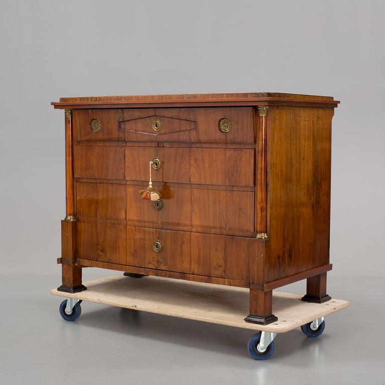 An early 19th century, Empire secretaire cabinet.