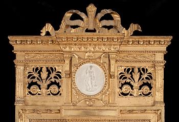 SPEGEL. Stockholmsarbete, 1700-talets slut. Gustaviansk.