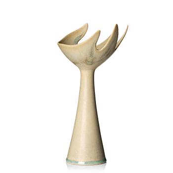 61A. Stig Lindberg, an artistic stoneware vase, Gustavsberg Studio, probably 1950s.