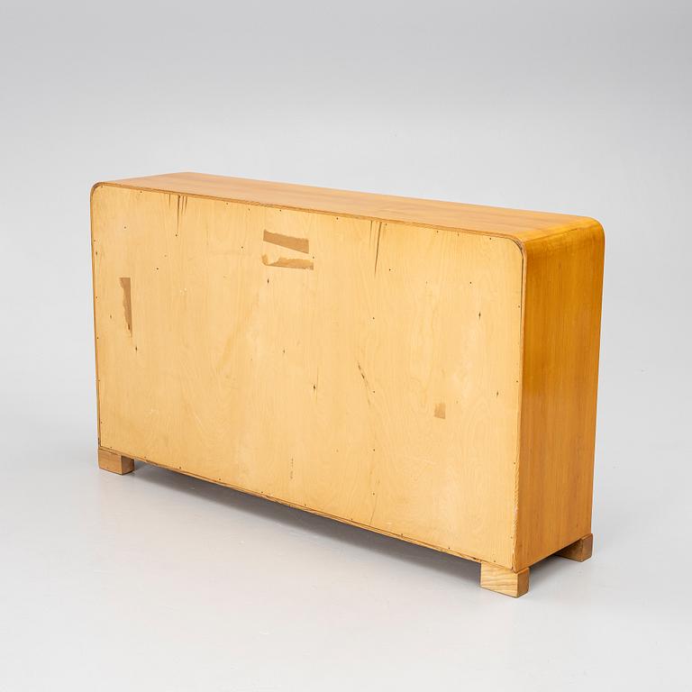 A bookcase with cabinet, Sweden, 1930s/40s.