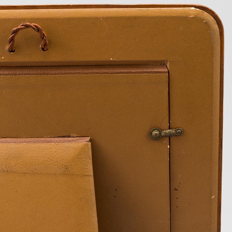 Royal wedding portrait depicting King Frederick VIII of Denmark and Louise of Sweden, 1869.