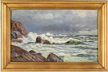 THORVALD RYGAARD, olja på duk, signerad och daterad 1935.