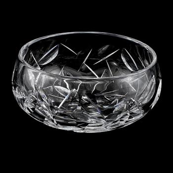 SKÅL, glas, Sven Palmqvist, Orrefors, 1900-talets andra hälft.
