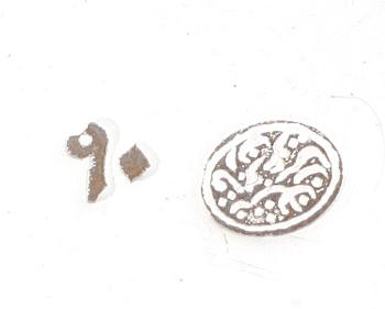 POKAL SAMT FAT, silver, Nordafrika, 1900-tal. Tot vikt ca 285 g.