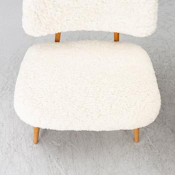 Alf Svensson, Armchairs, a pair, TeVe, Bra Bohag. Studio Ljumgs industrier, Malmö, 1950s.