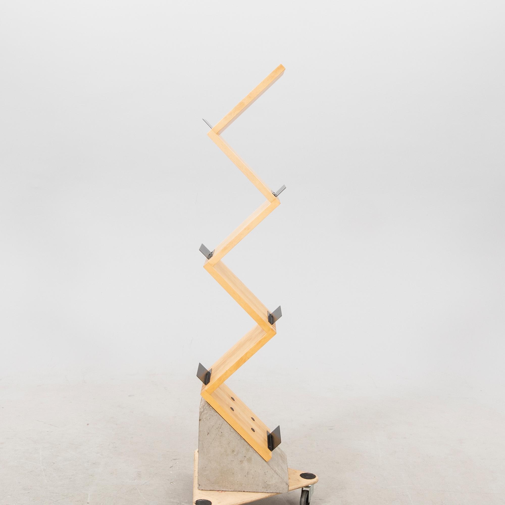 Jonas Bolin, hylla, "Zink", Källemo, 1980/90-tal.