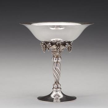 Georg Jensen, skål på fot, Köpenhamn efter 1945, sterling, design nr 263.