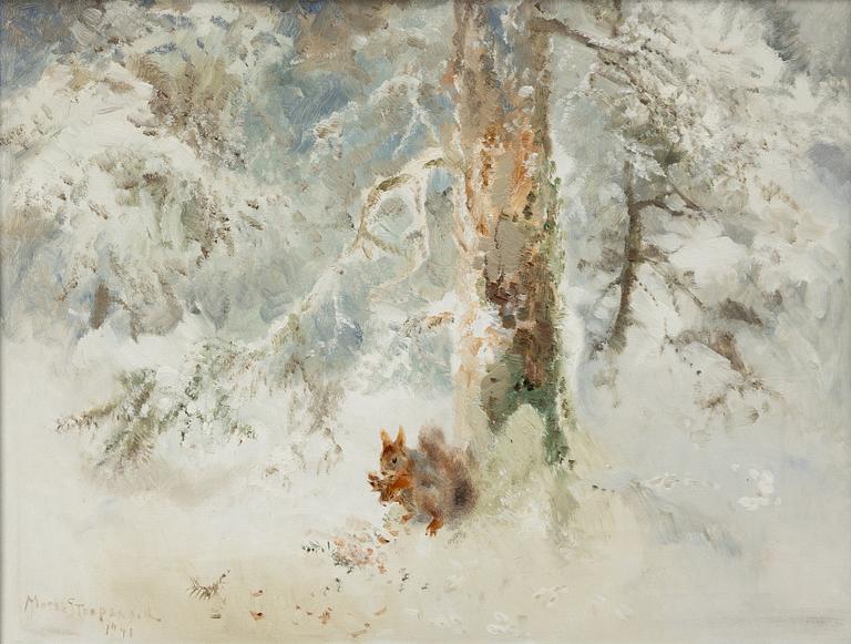 Mosse Stoopendaal, "Ekorre under gran".