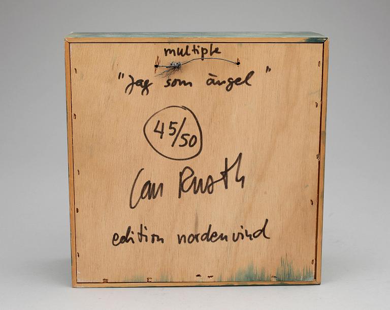 IAN RUSTH, diorama/multipel med bok, sign o numr 45/50.