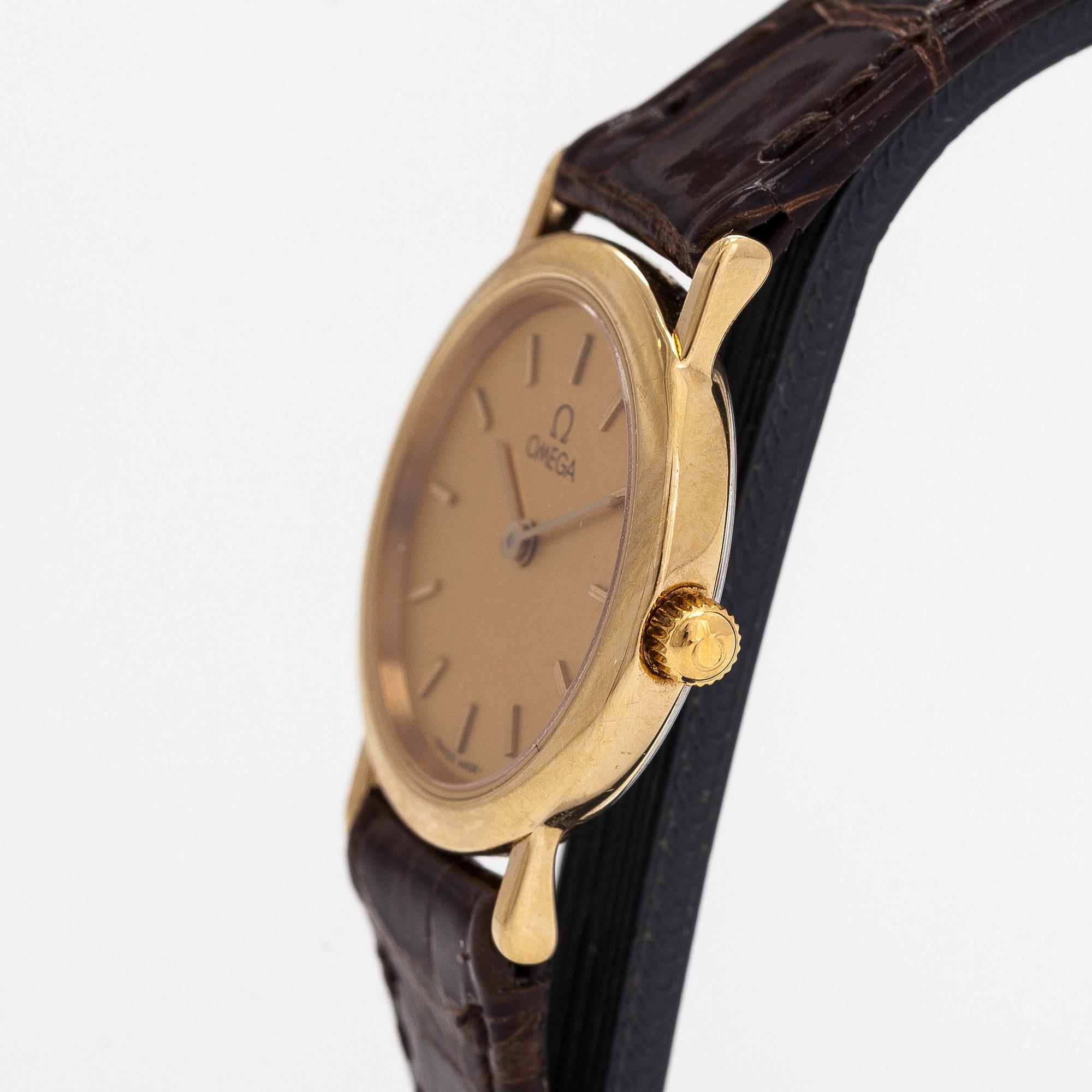 Omega, De Ville, armbandsur, 22 mm.