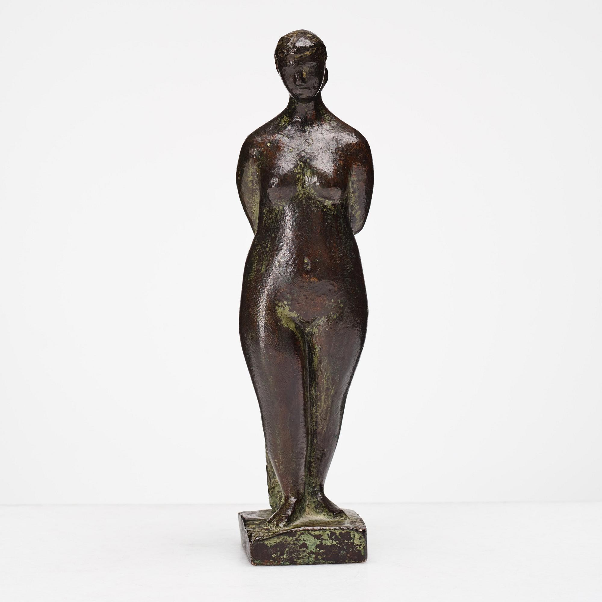 THURE THÖRN, bronze  sculpture, signed T. Thörn.