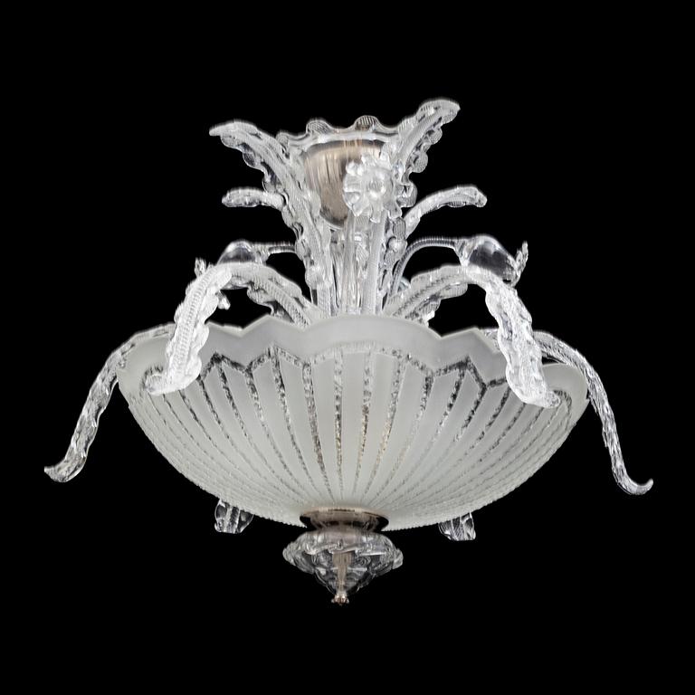 EDWARD HALD, ceiling light, Orrefors.