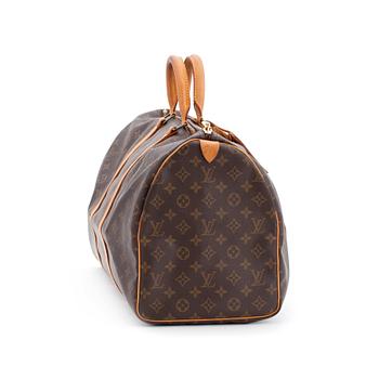 LOUIS VUITTON, a monogram canvas weekendbag, "Keepall  50".