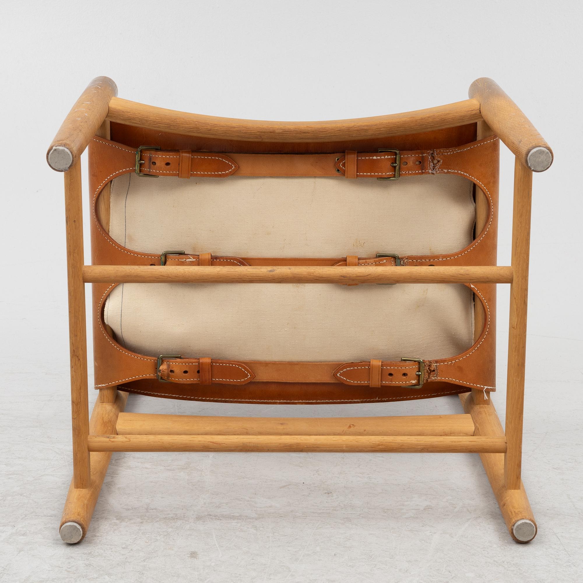 Børge Mogensen, a model 3238 chair, Fredericia Stolefabrik, Denmark, 1960s/70s.
