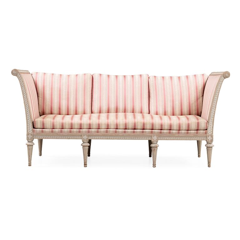 A Gustavian late 18th century sofa.