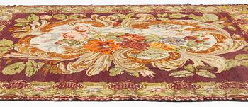 A Bessarabian Kelim carpet, c. 364 x 273 cm.