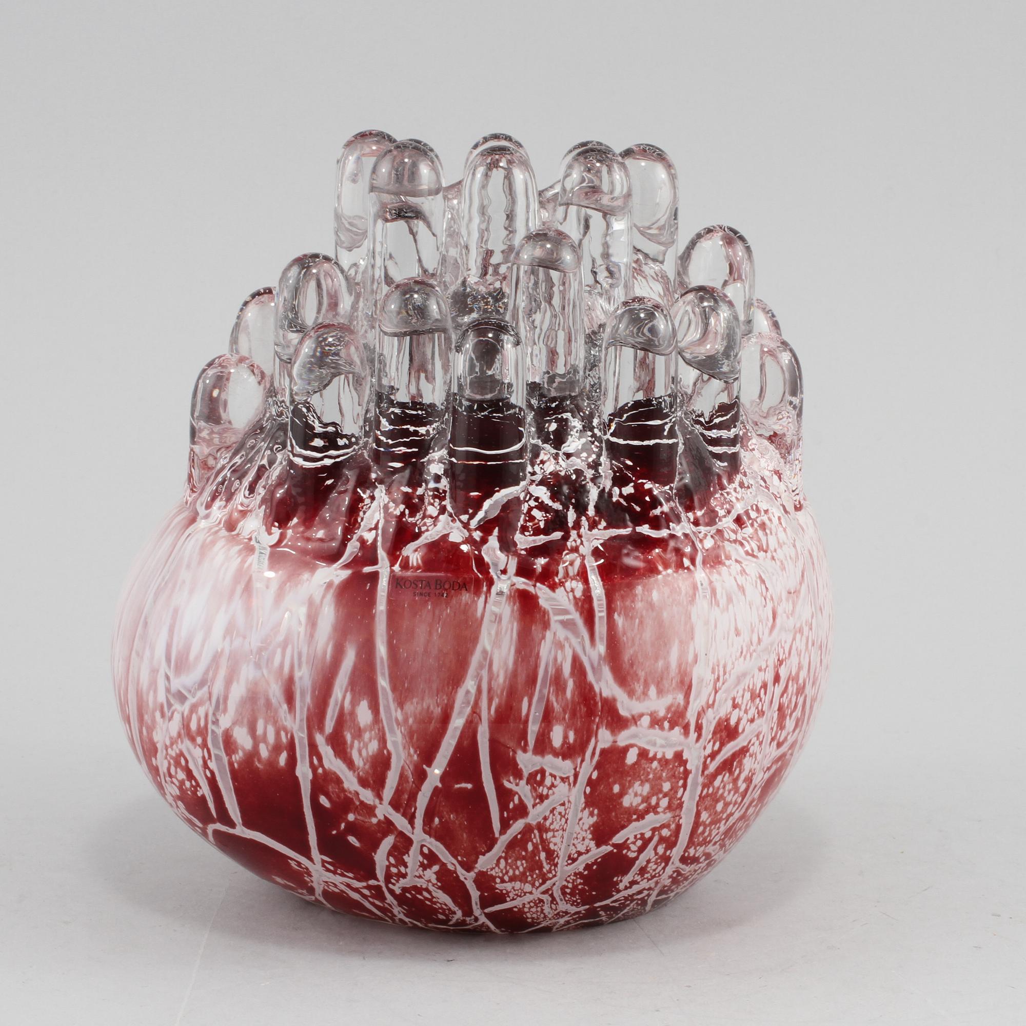 LJUSLYKTA, glas, Göran Wärff, Kosta Boda, 1900-talets andra hälft.