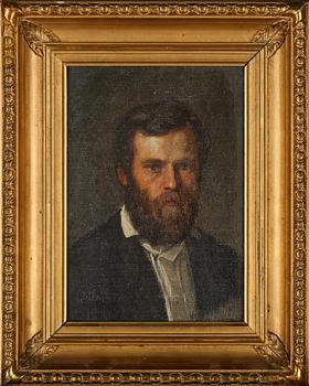 WILHELMINA LAGERHOLM, olja på duk, signerad och daterad 1859.
