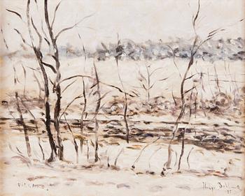 HELGE DAHLMAN, oil on panel, signed and dated -78.