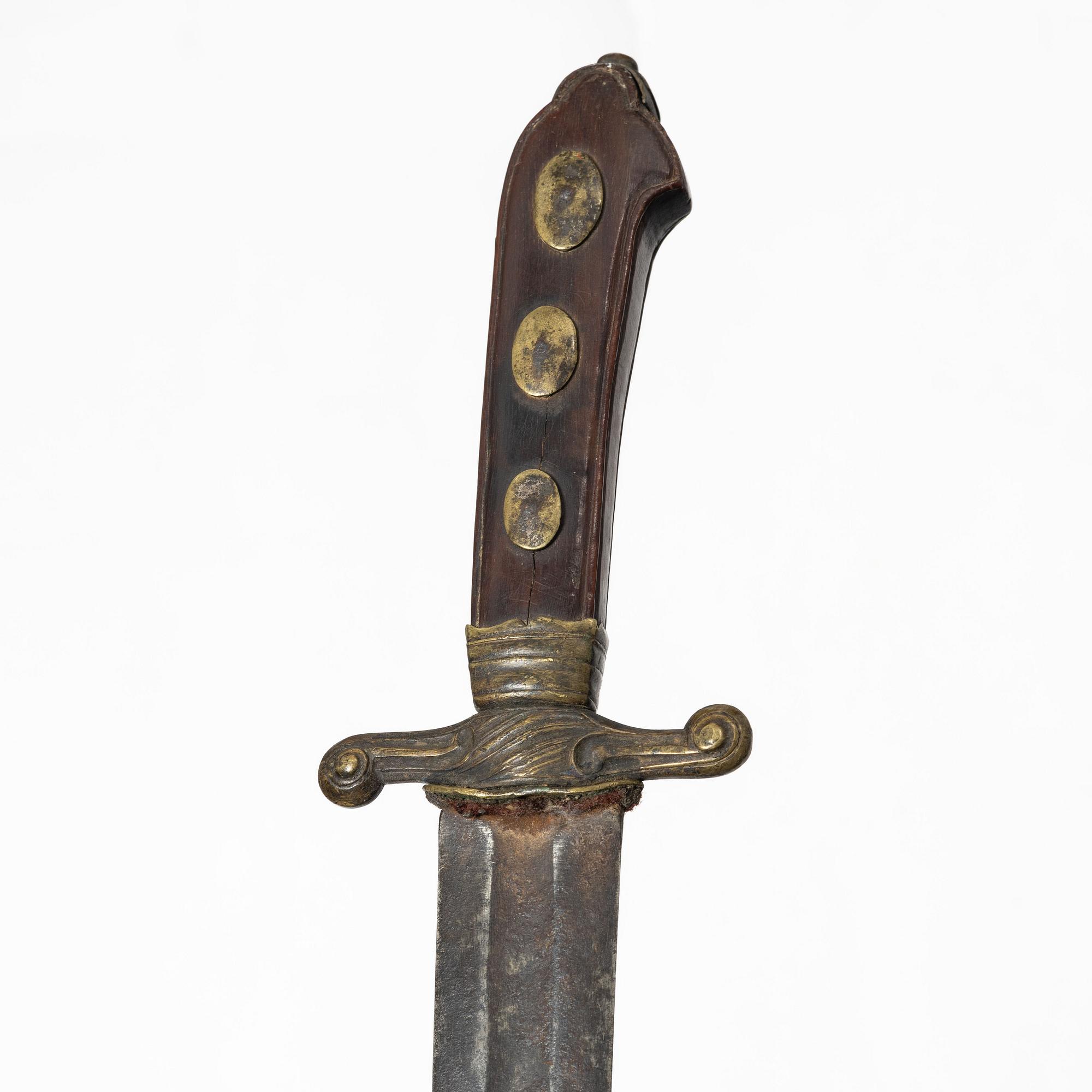 Hunting sword, 18th century.