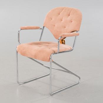 A "Sam" chair, designed by Sam Larsson for Dux, second half of the 20th cenutry.