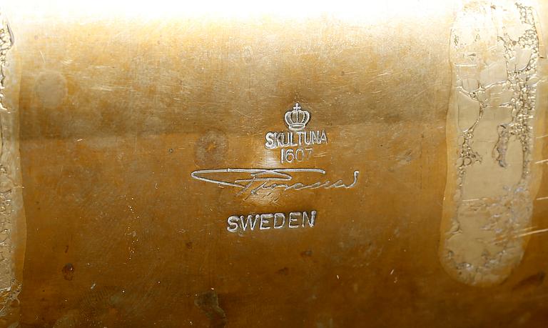 KARAFF, mässing, Pierre Forsell, Skultuna.