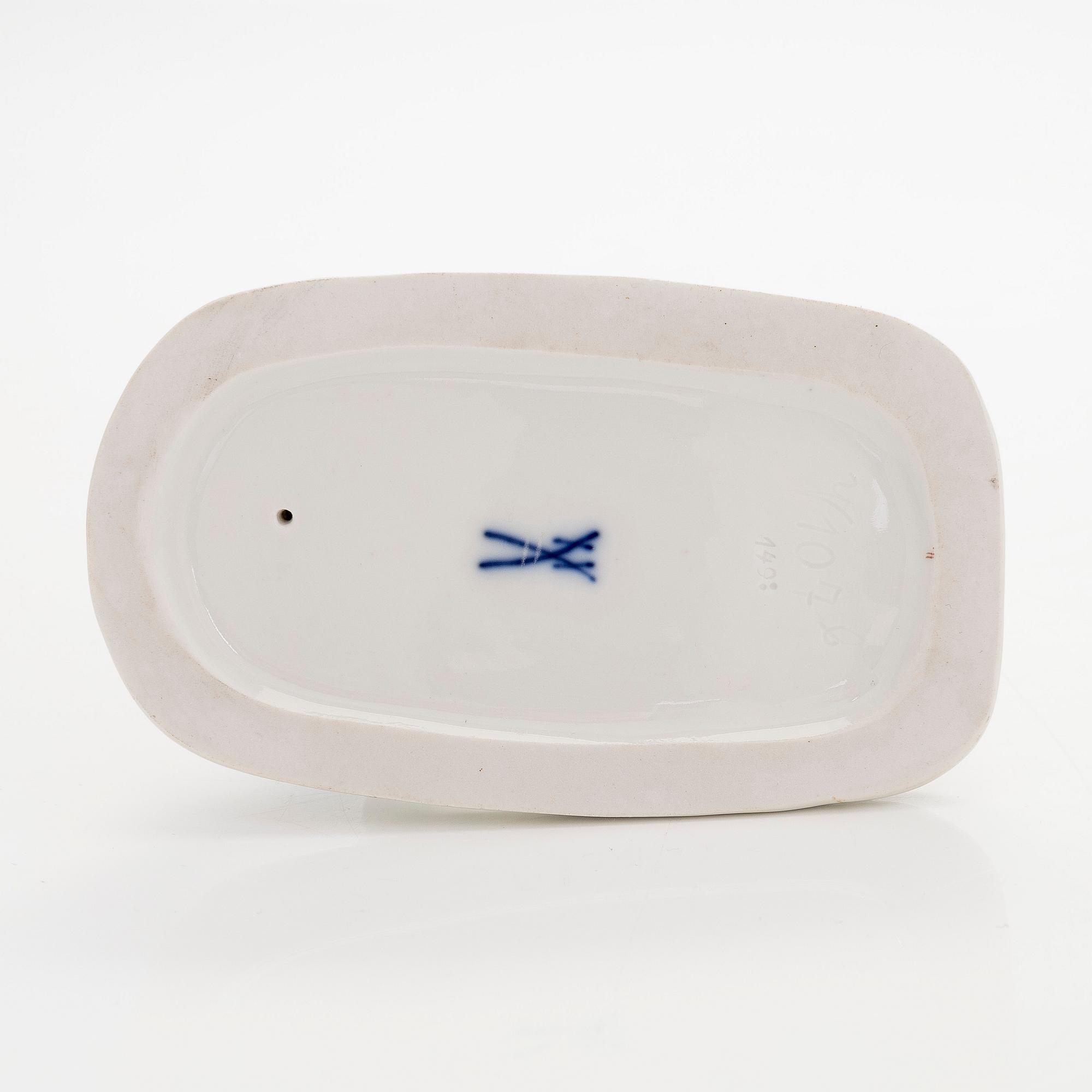 Meissen, Erich Hösel, figuriini, posliinia, 1900-luku.
