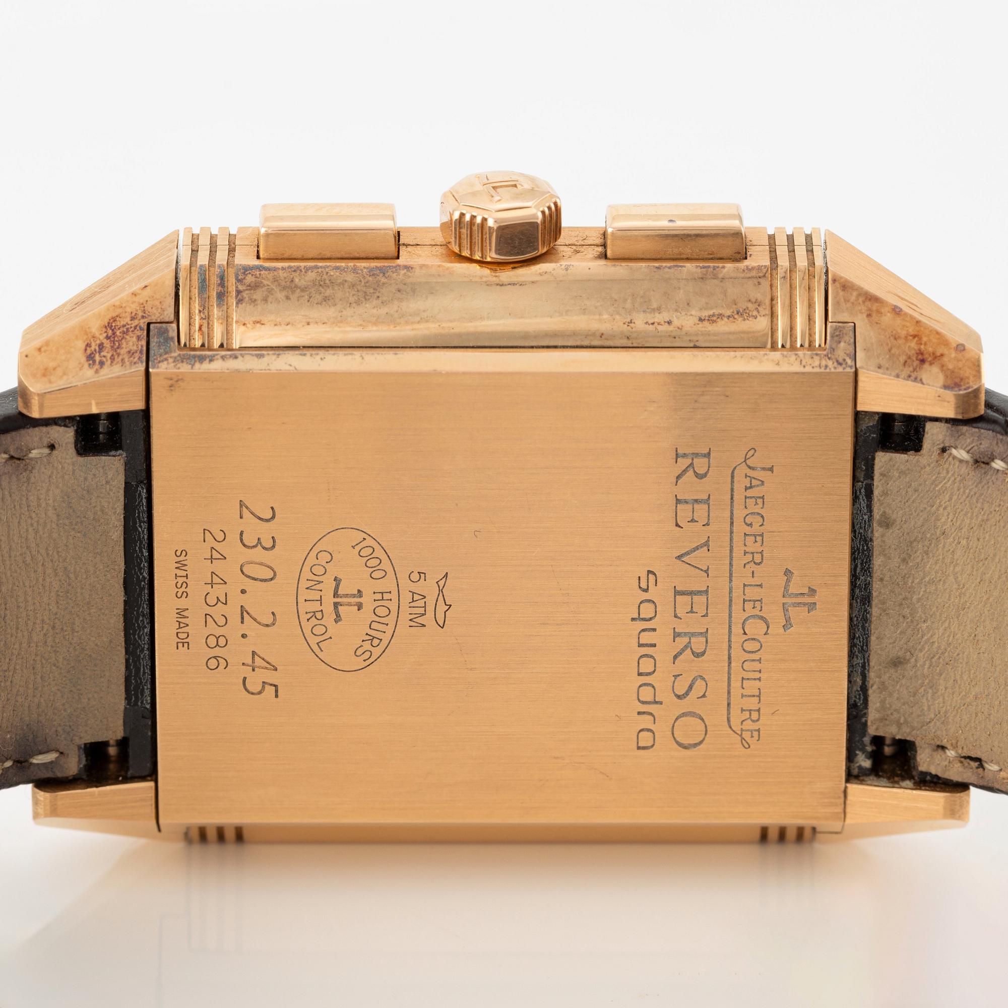 Jaeger-LeCoultre, Reverso Squadra Chronograph GMT, ca 2010.