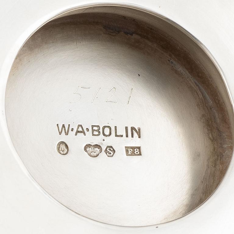 W.A. Bolin, a silver lided sugar bowl, Stockholm 1932.