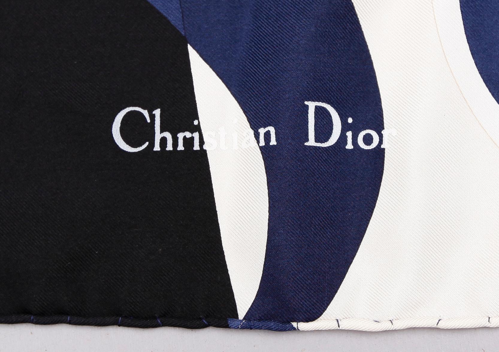 SCARF, siden, Christian Dior.
