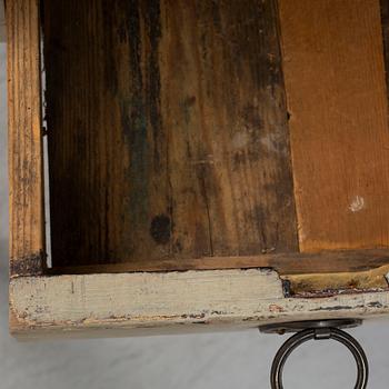 A first half of the 19th Century painted table.