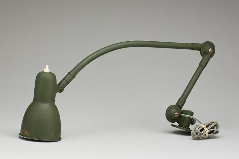INDUSTRILAMPA, märkt Rothenborg.  Danmark, 1900-talets mitt.