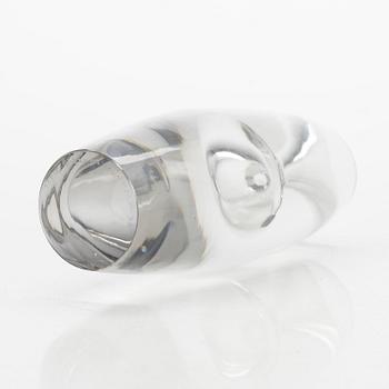 Tapio Wirkkala,  glasskulptur, "Tokio", signerad Tapio Wirkkala Iittala 55.