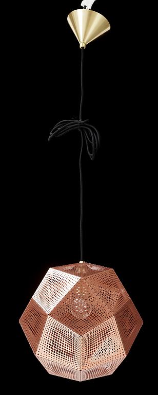 TAKLAPMA, "Etch Shade", Tom Dixon, 2000-tal. Höjd 28 cm.