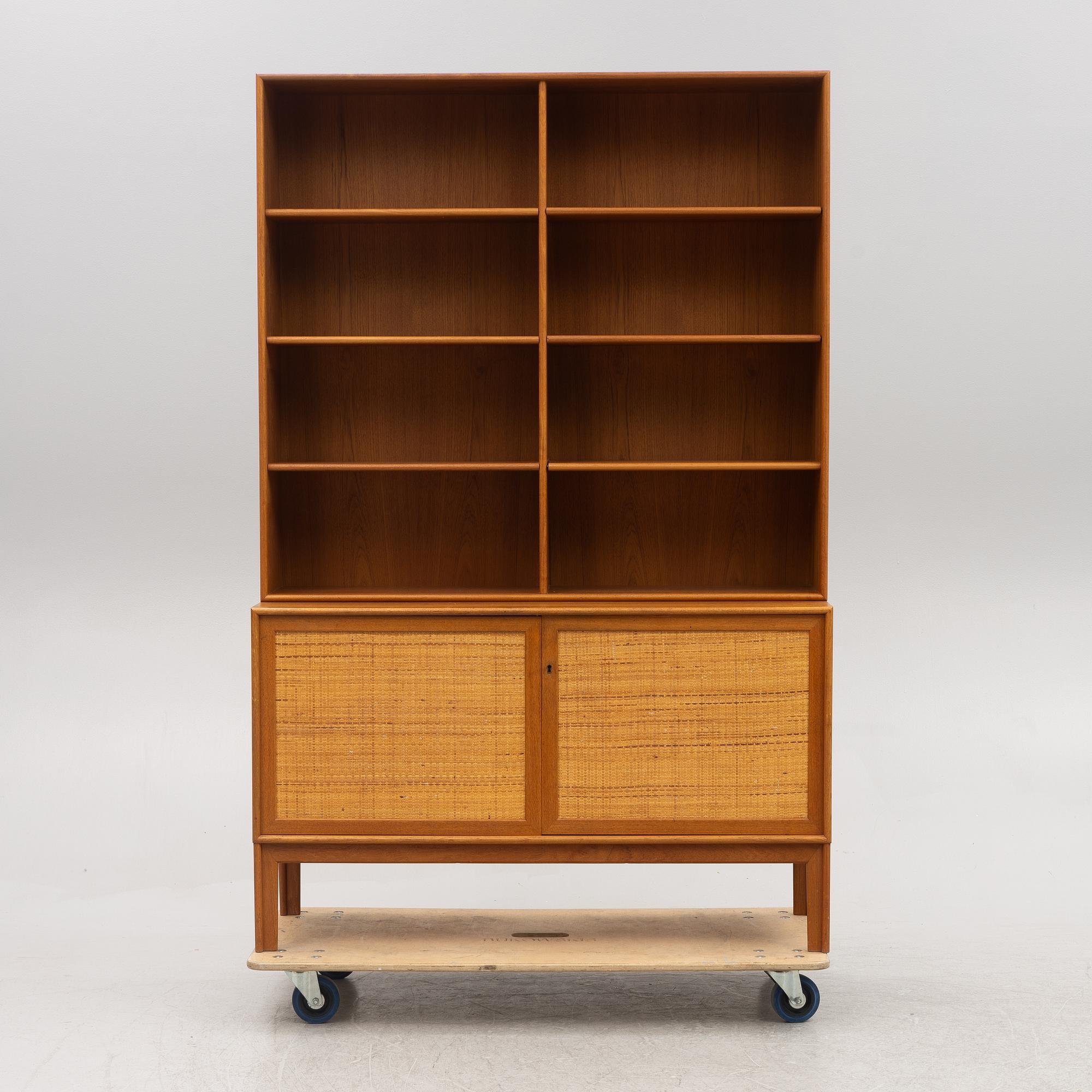 Alf Svensson, bookcase, Bjästa cabinetmaker's factory, 1960s.