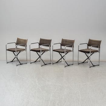 a set of 4 'X75-2' chairs by BÖRJE LINDAU & BO LINDEKRANTZ.