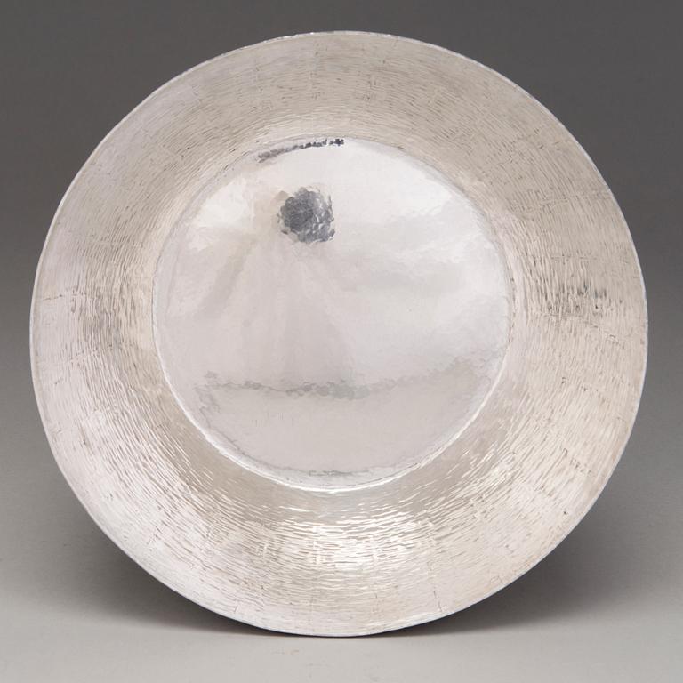 TAPIO WIRKKALA, SKÅL, sterling silver, stämpelsignerad TW, Kultakeskus, Tavastehus 1973.