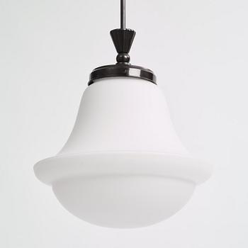 Harald Notini, taklampa, modell "6225". Arvid Böhlmarks Lampfabrik, 1920-30-tal.