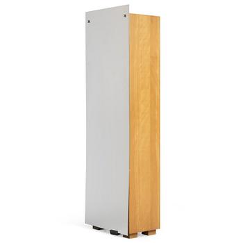 A Mattias Ljunggren beech and stainless steel cabinet, 'Protector' Sweden 1991.