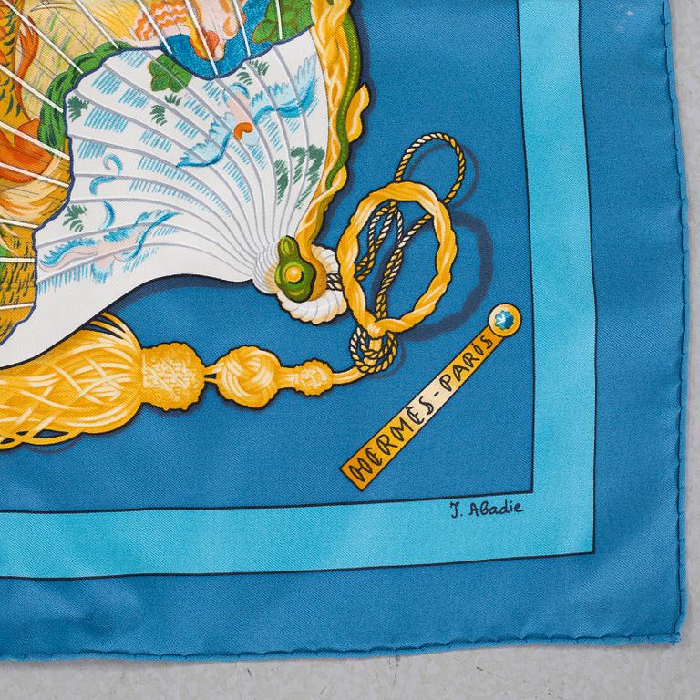 HERMÈS, "Brise de Charme" scarf.