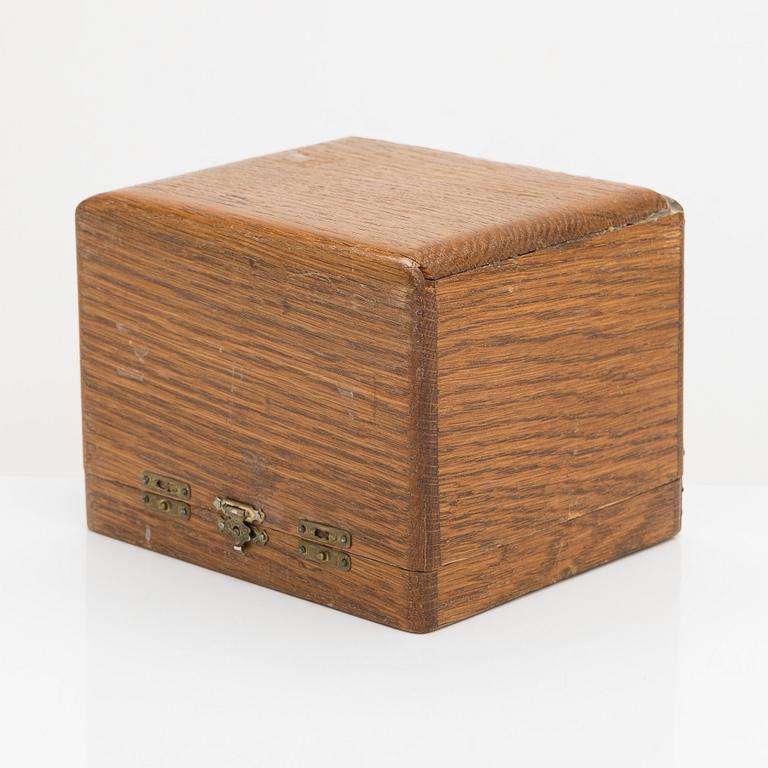 Tillander, brudkrona, förgyllt silver (813), Helsingfors 1949. I originallåda.