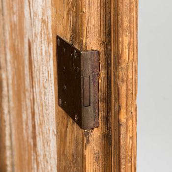 A 1805 dated cupboard marked EES ÅT.