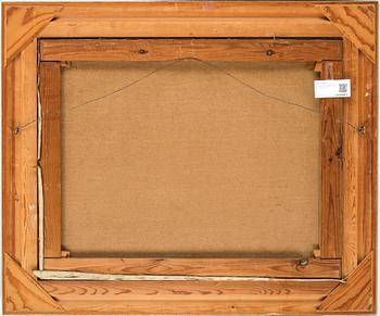 OKÄND KONSTNÄR, olja på duk, signerad, 1900-talets andra hälft.