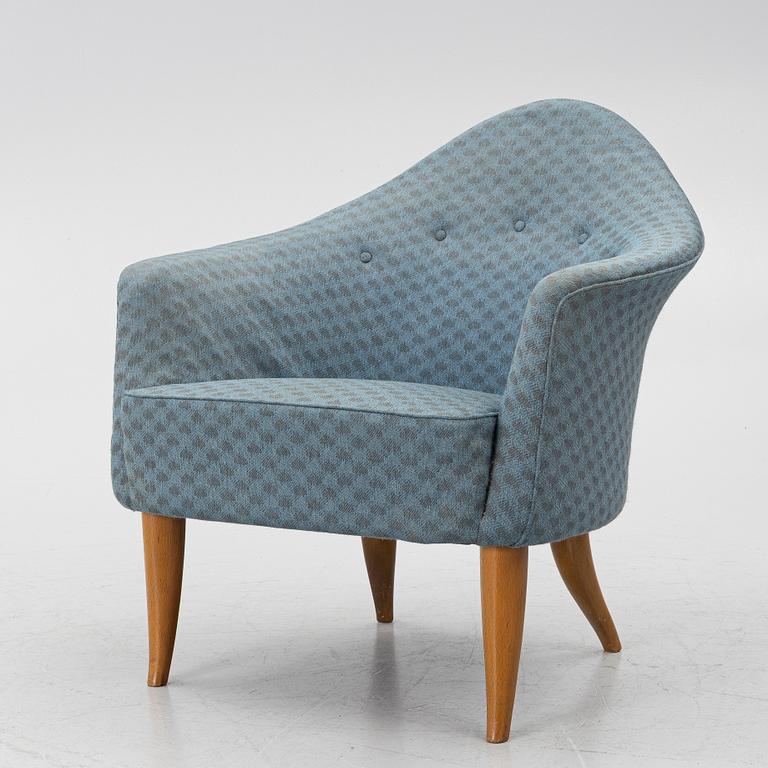 Kerstin Hörlin-Holmquist, An armchair, “Lilla Adam”, from the “Paradiset” series, Triva, Nordiska Kompaniet, mid-20th century.